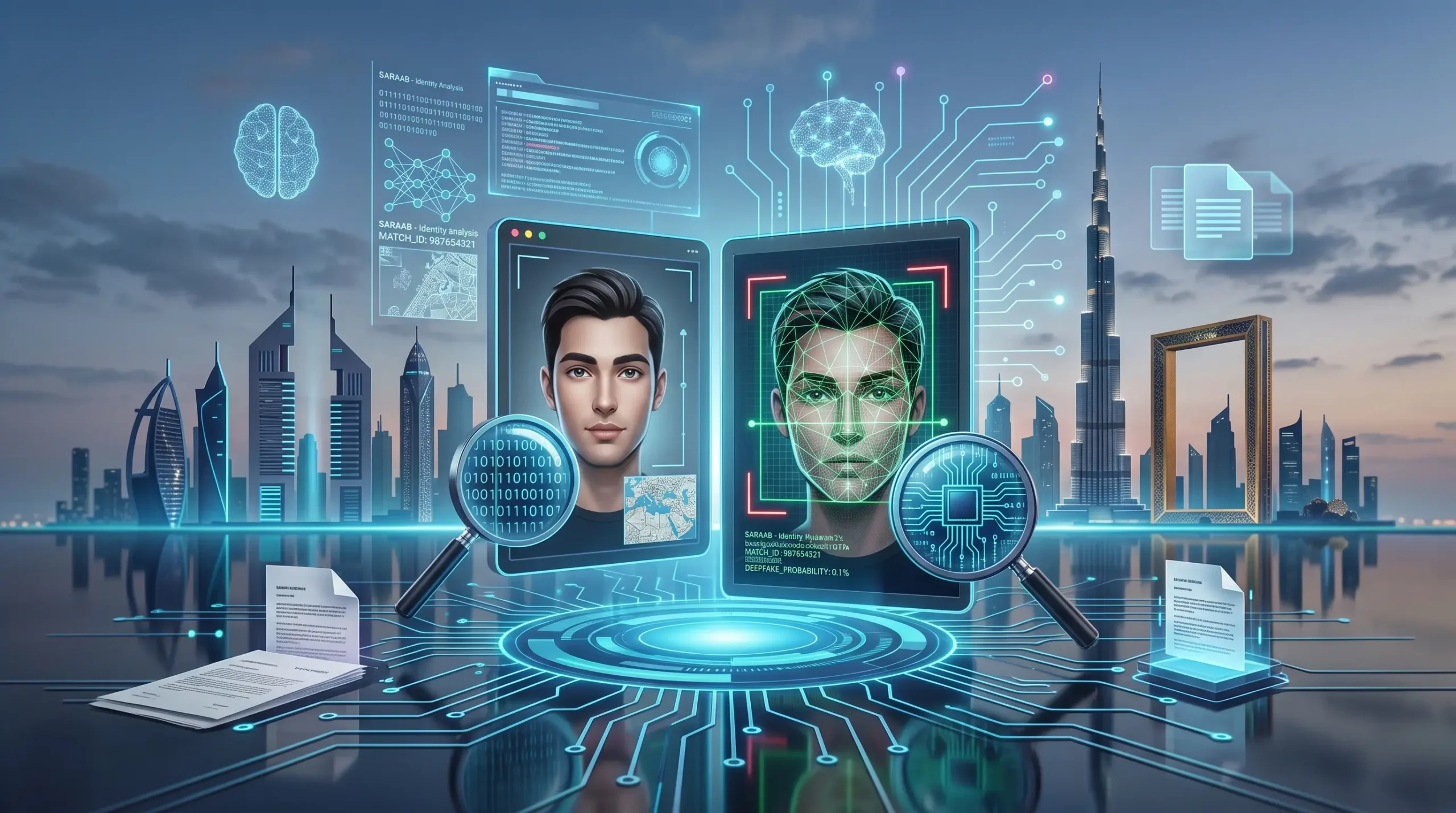 Dubai's new SARAAB deepfake detection tool is open-source and built by an Emirati team. Here's a simple look at what it does and why it matters.