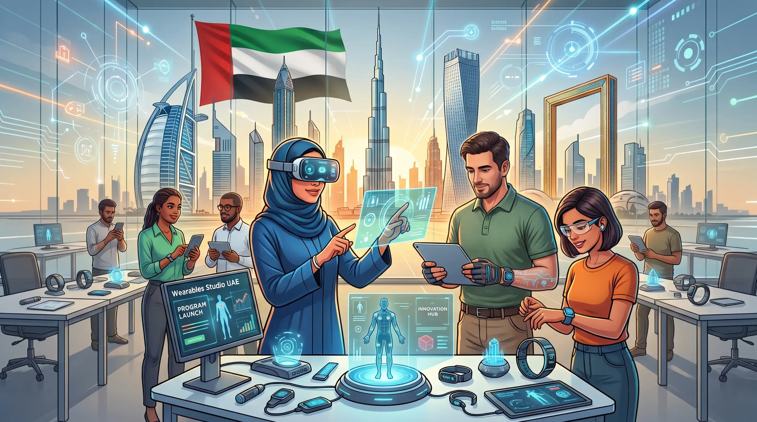 Wearables Studio UAE is a new Meta and UAE Cyber Security Council program building AI-powered wearable talent. Here's a simple look at what it offers.