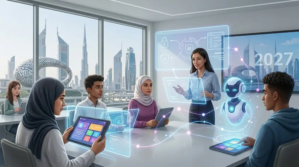Dubai's new AI guidelines for schools will balance learning benefits with safeguarding children. Here's a simple look at what parents can expect.