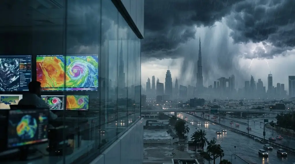 New research shows AI weather models picked up Dubai's record April 2024 rainfall up to eight days ahead. Here is a simple look at the findings.